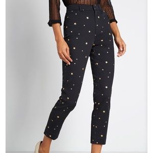 BRAND NEW Modcloth star pants.